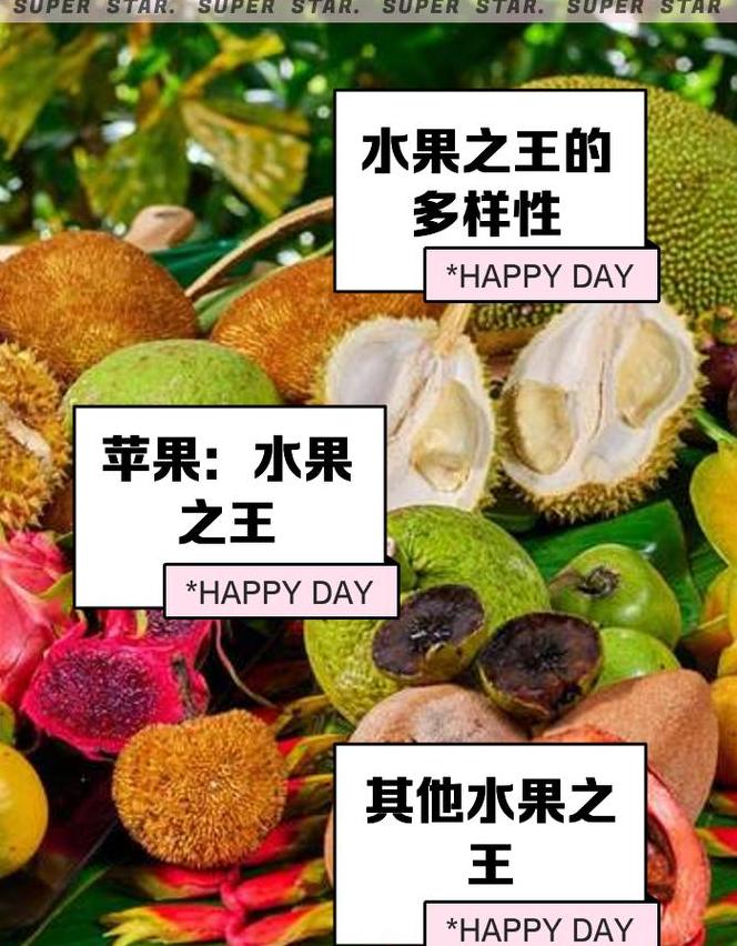 水果之王：榴莲、猕猴桃领衔盘点