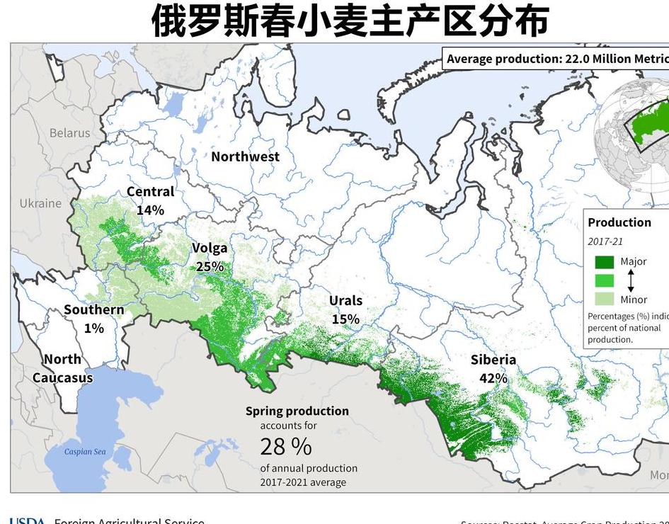 中国小麦主产区分布与收割时间揭秘