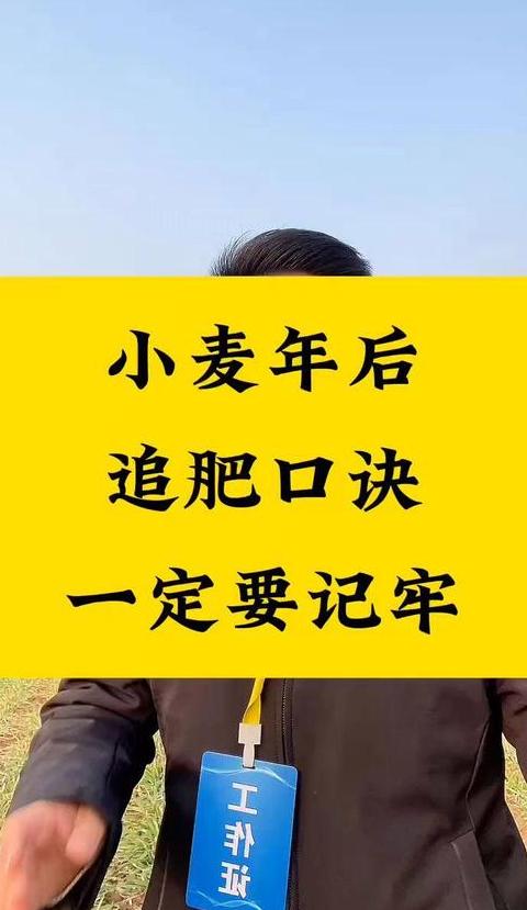 小麦追肥最佳时间及出苗问题解决方案