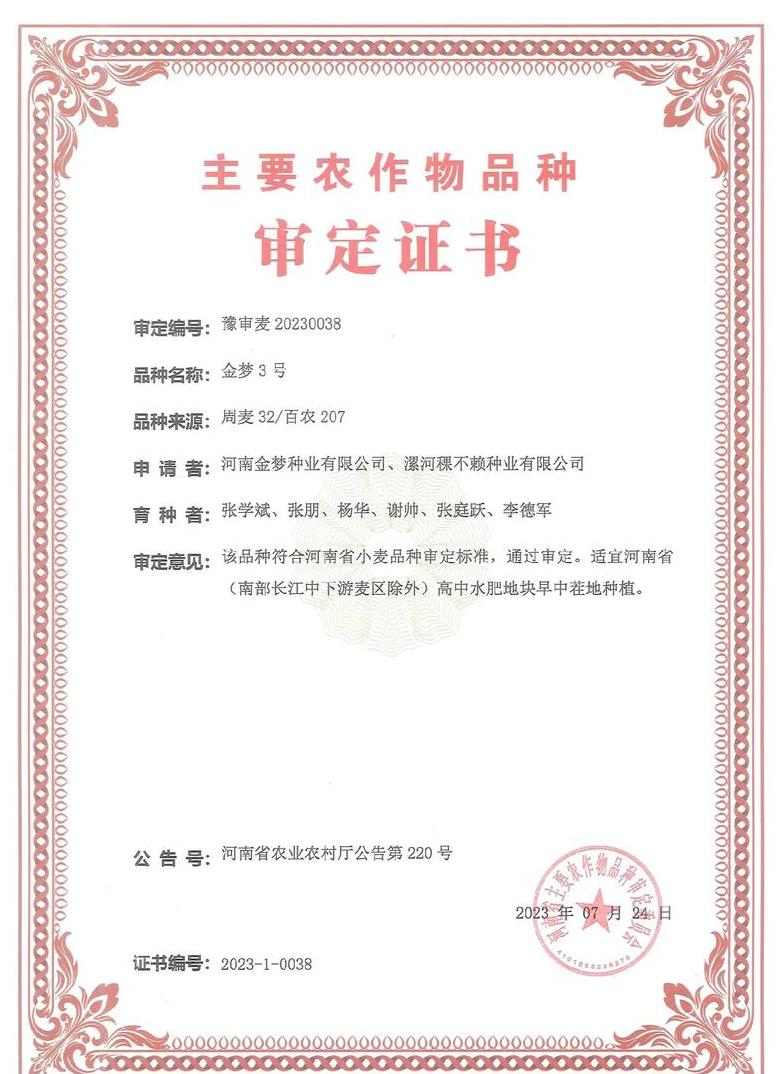 济麦22：全新超高产小麦品种深度解析