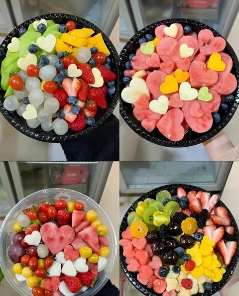 夏季水果拼盘教程
