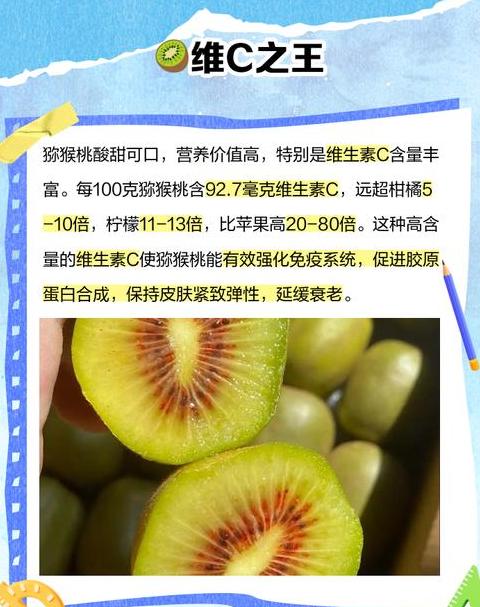 维生素C丰富水果蔬菜大盘点