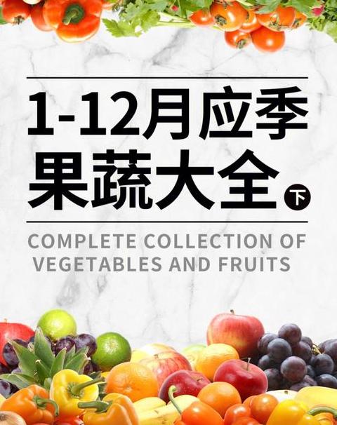 三月应季蔬菜水果大盘点