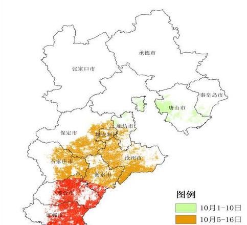 中国冬小麦主要分布区域盘点